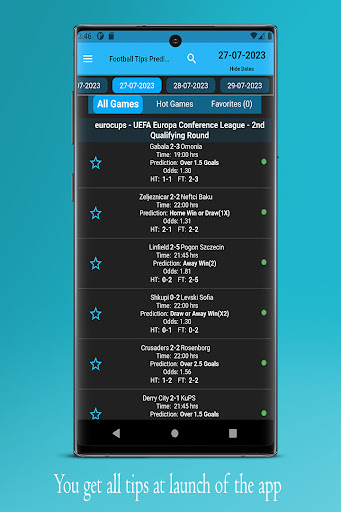 Football Tips Predictions Screenshot 2 - AppWisp.com