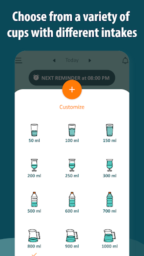 Waterify – Water Drink Reminde Screen 3