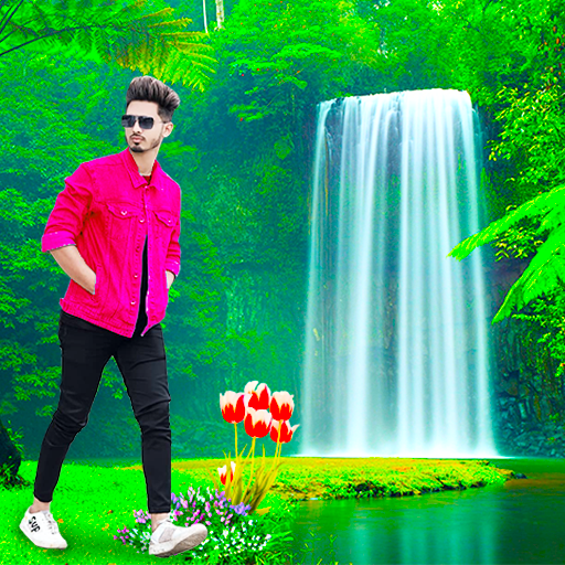 Waterfall Photo Frames CB Edit विंडोज़ पर डाउनलोड करें