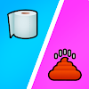 Toilet Runners: 2 choices game icon