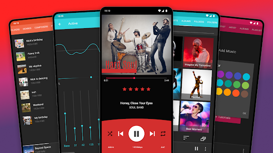 Rocket Music Player Tangkapan layar