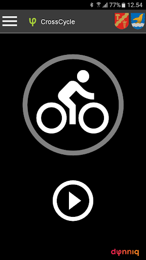 Android application CrossCycle screenshort