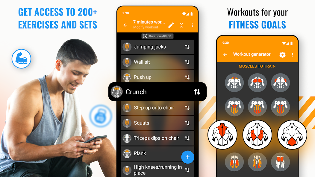 Workout Planner & Gym Trainer 2.50.0 APK + Mod (Unlimited money) untuk android