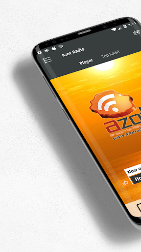 Android application AZOT RADIO screenshort