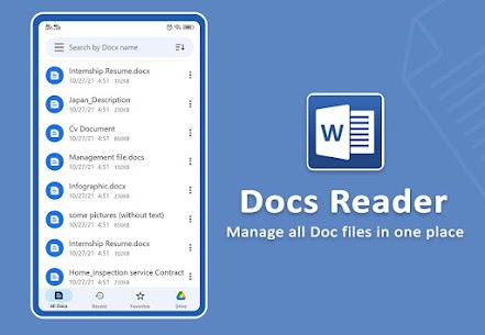 Docs Reader Word office v2.4 MOD APK (Premium) Free For Android 7