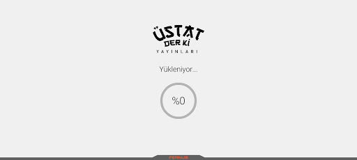 Android application Üstat Der Ki Mobil Kütüphane screenshort
