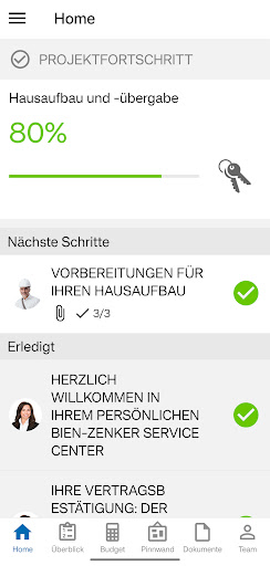 Bien-Zenker Service Center Screenshot