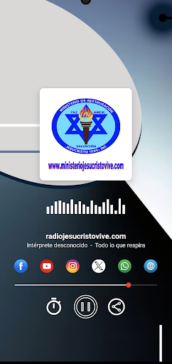Android application radiojesucristovive.com screenshort