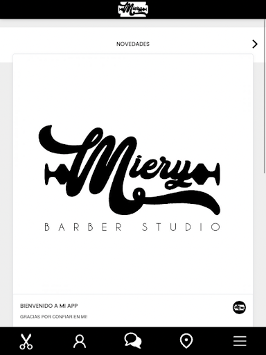 Miery Barber Studio Screen 3