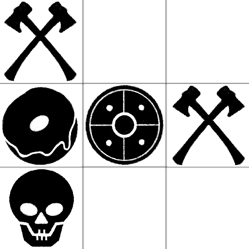Cool Tic-Tac-Toe logo