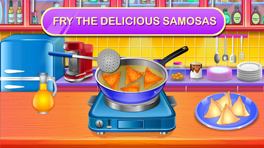 Indian Samosa Cooking Game