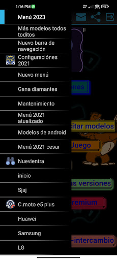Configuraciónes fr33 fir3 2023 Screen 2