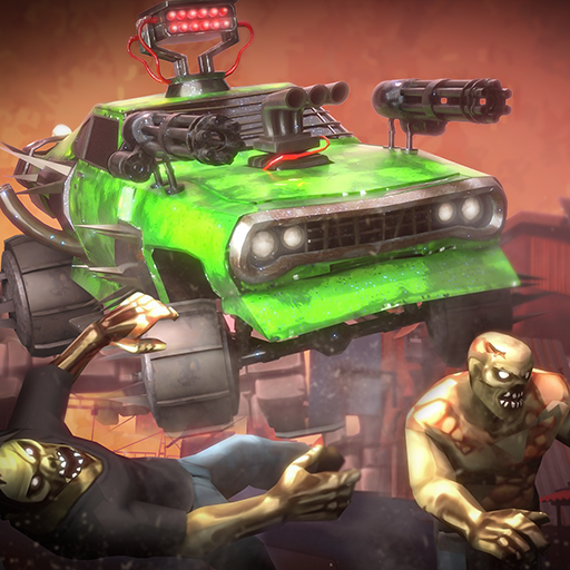Zombie Shooter Car Battle Game