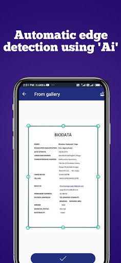 Android application PDF Scanner - Doc Scanner, OCR screenshort