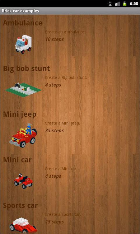 Brick car examples - 3.10 - (Android)