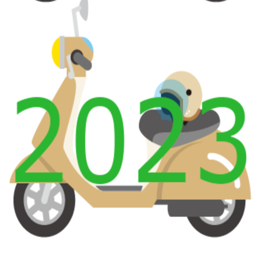 2023原付免許問題集 - 試験対策(広告付き) logo