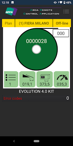 ARCA Remote Control App Screen 3