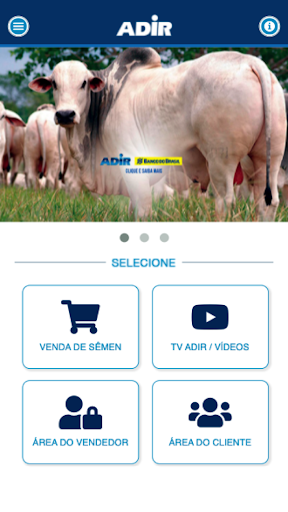 Android application Grupo Adir screenshort