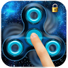 Fidget spinner lock screen icon