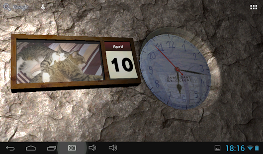 Clock and Calendar 3D Screenshot