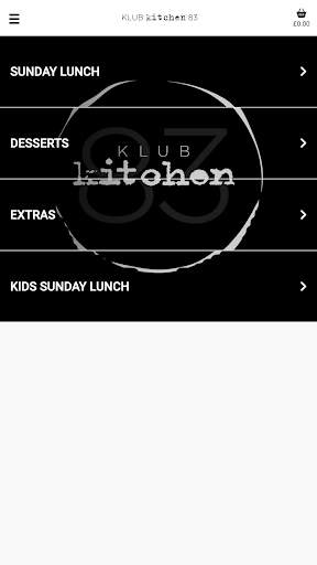 Android application Klub Kitchen 83 screenshort