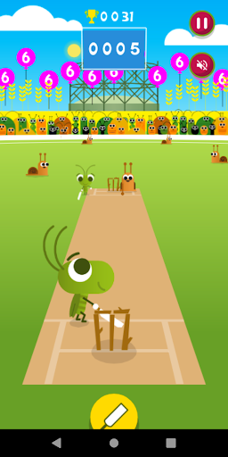 Insect and snail cricket game Screen 2