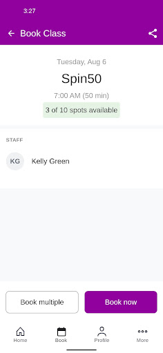 KG Fitness Studio Screen 3