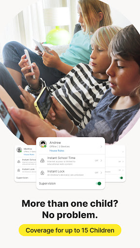 Screenshot of Norton Family Parental Control