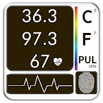 Cover Image of Download Body Temperature Fever : Thermometer Records Diary 1.0 APK