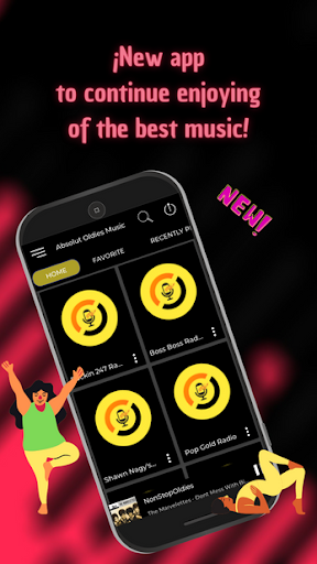 Absolut Oldies Classic Music Screen 2