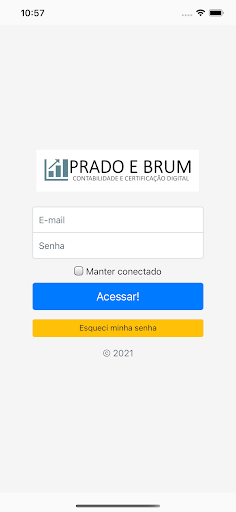 Android application Prado & Brum Contabilidade screenshort