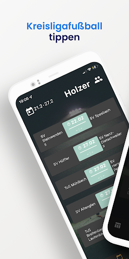 Android application Tipprunde screenshort