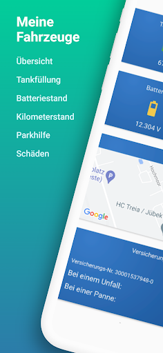 Android application Powerfox Fuhrpark Fahrer screenshort
