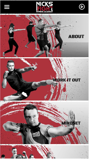 FIGHTER FITNESS Screen 2