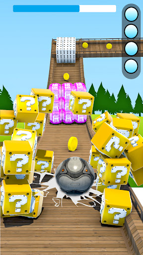 Rolling Ball Sky Race Games 3D Screen 2