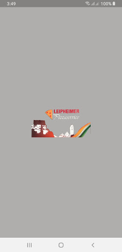 Android application Leipheimer Pizzaservice screenshort