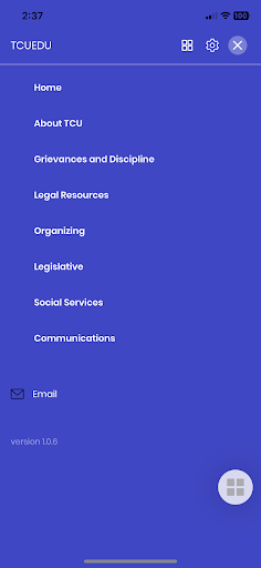 TCUEDU Screen 2