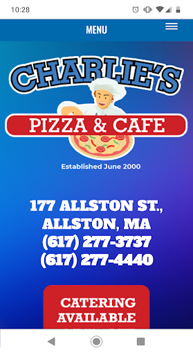 Charlies Pizza and Cafe Screen 3