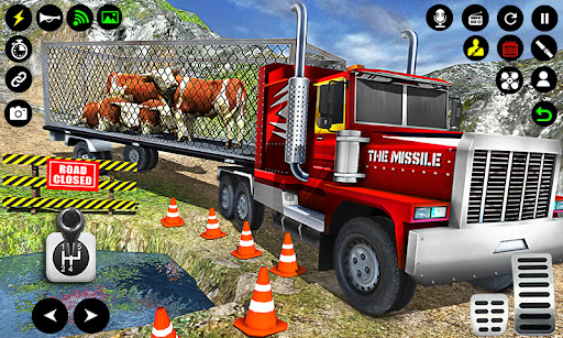 Farm Animal Truck Driver Game Screen 3