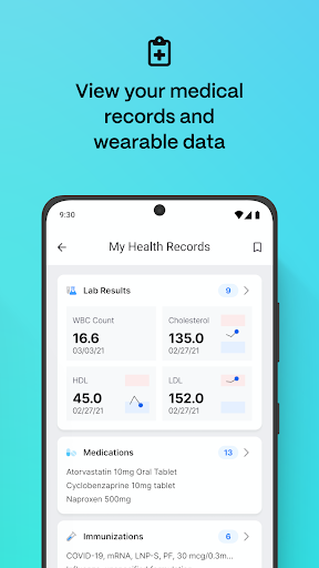 Screenshot of MyDataHelps