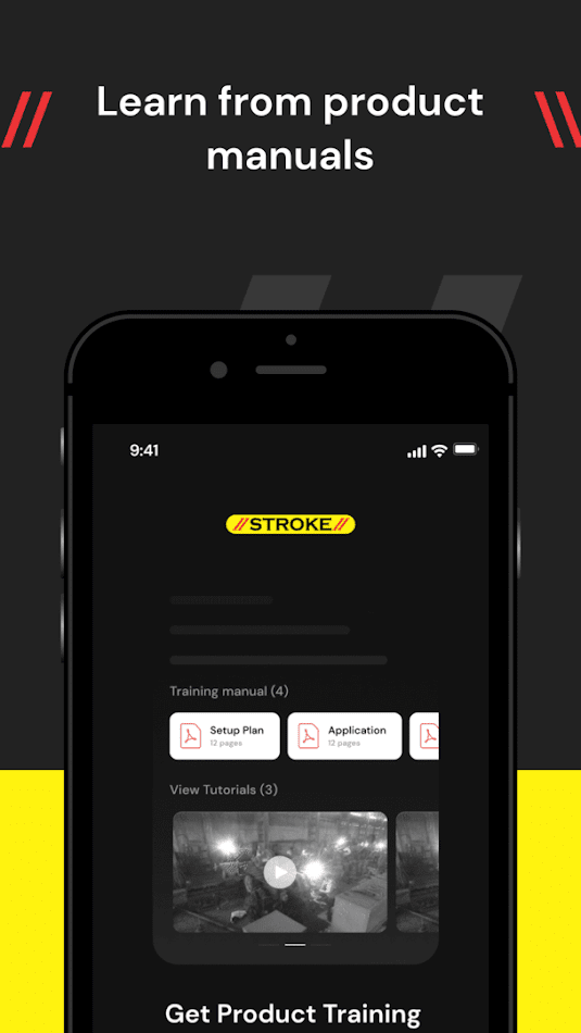 #2. Stroke Equipment Manager (Android) โดย: CREDENCEVAULT DATA TECHNOLOGIES PRIVATE LIMITED
