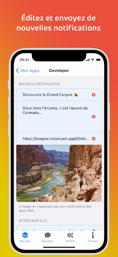 Noteecast Go Screen 2