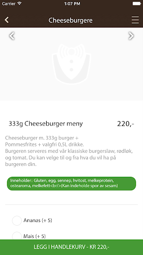 Hemsedal Burger Screenshot 4 - AppWisp.com