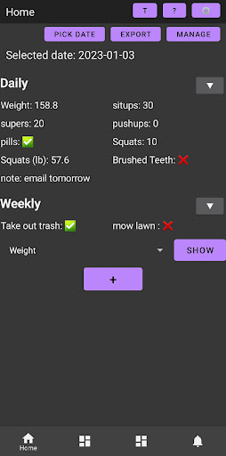 Android application Todo Daily screenshort