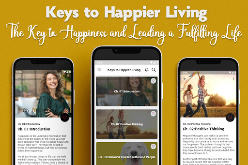 Android application Keys to Happier Living screenshort