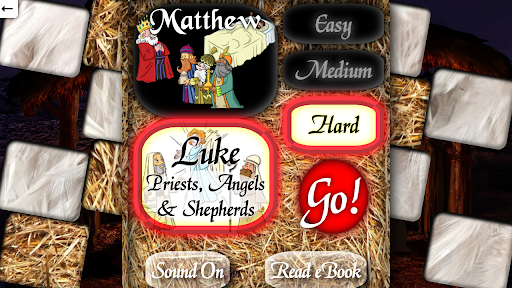 Android application Christmas Bible Memory Game screenshort