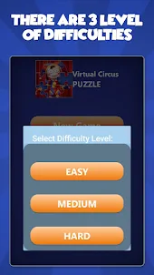 Virtual Circus Puzzle Game