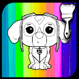 Coloring Book Paw Puppy Patrol icon