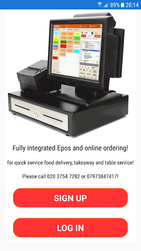 Android application EasyPos screenshort