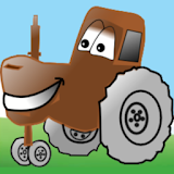 Kids Tractor Tipping icon